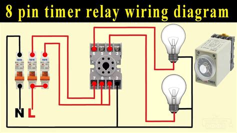 Problem with the dual in-line package switch setting. . Timer relay wiring diagram